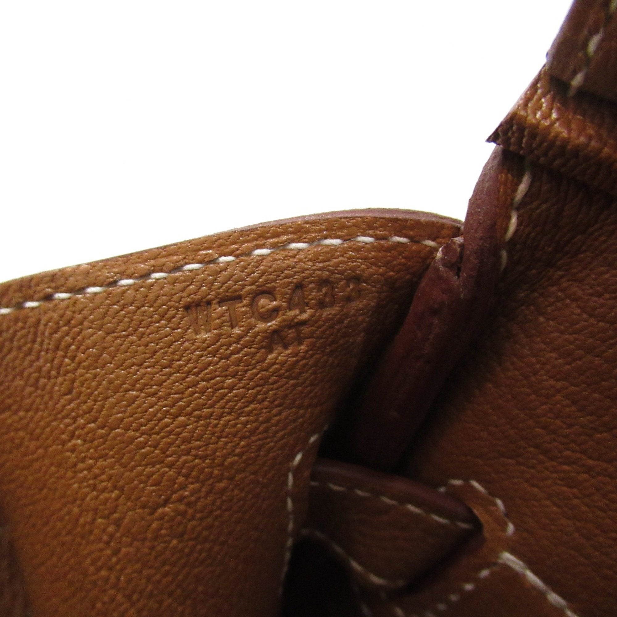 Pre-owned Hermes Birkin 30 handbag expertly crafted from Fauve Barenia Faubourg Togo leather and palladium hardware