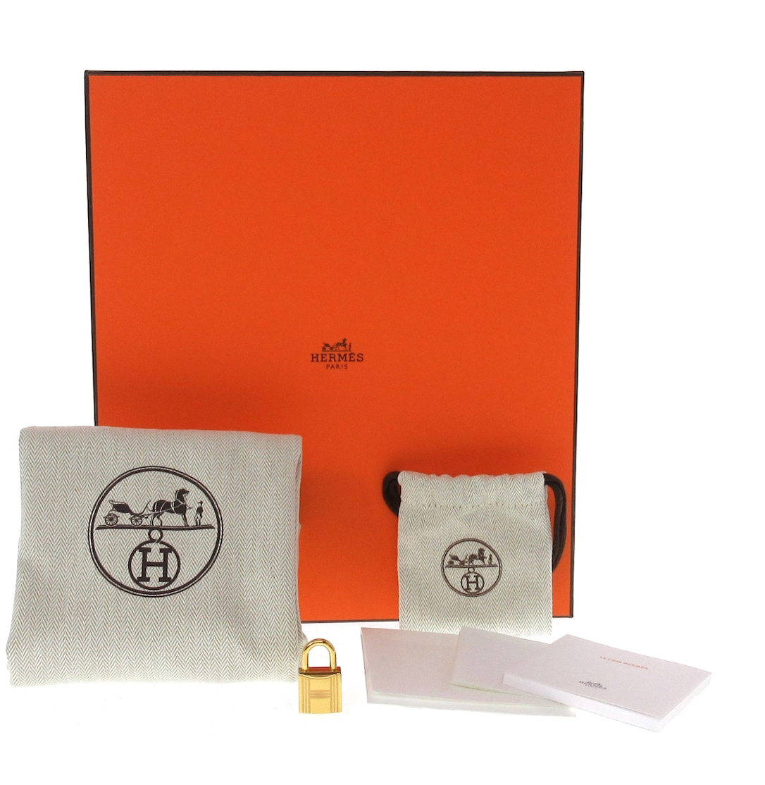 Hermes Gris Neve Togo Birkin 25 Gold Hardware