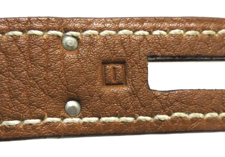 Hermés Birkin 35cm Gold Togo leather with palladium hardware