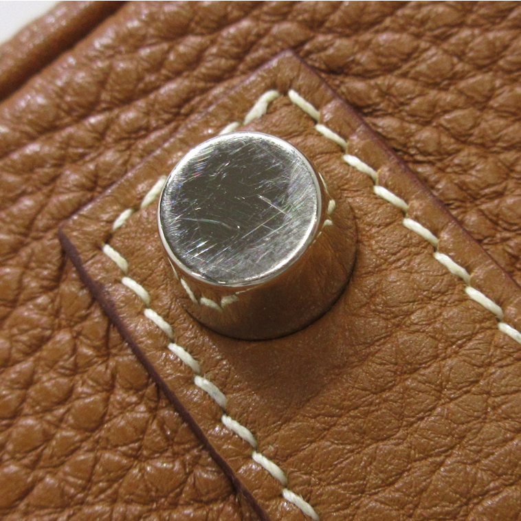 Hermés Birkin 35cm Gold Togo leather with palladium hardware