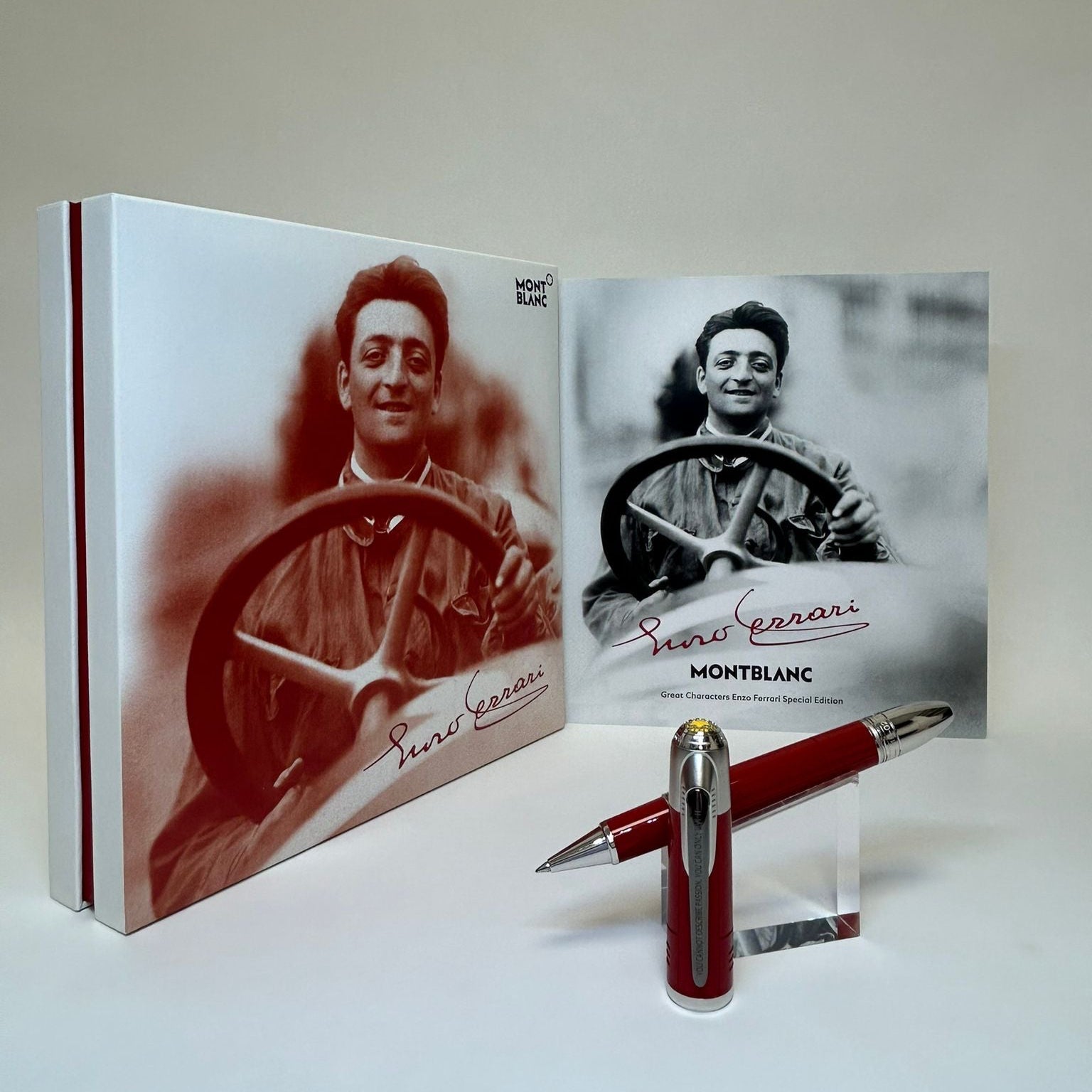 Full set GREAT CHARACTERS ENZO FERRARI SPECIAL EDITION BALLPOINT PEN