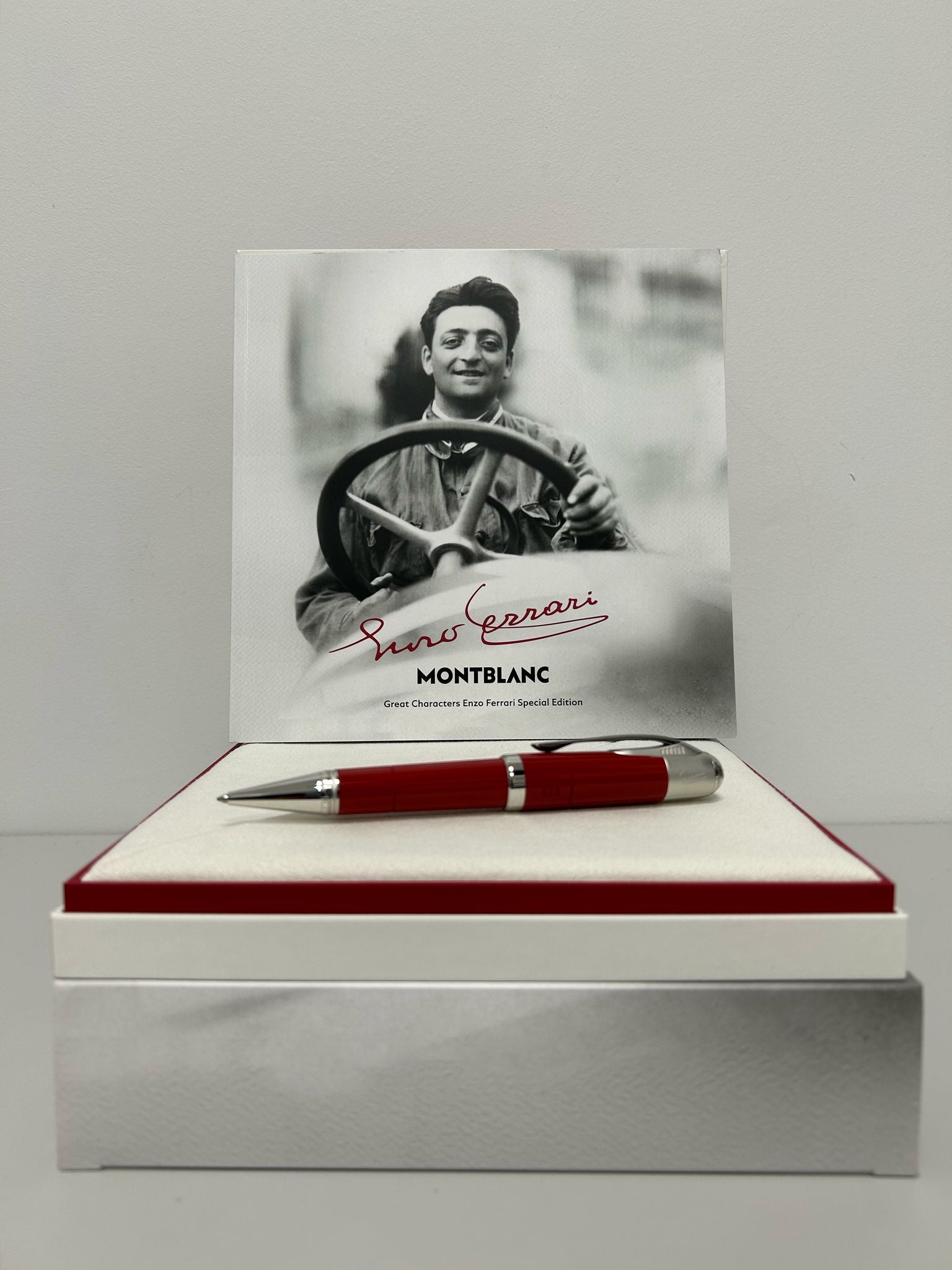 Full set GREAT CHARACTERS ENZO FERRARI SPECIAL EDITION ROLLERBALL pen