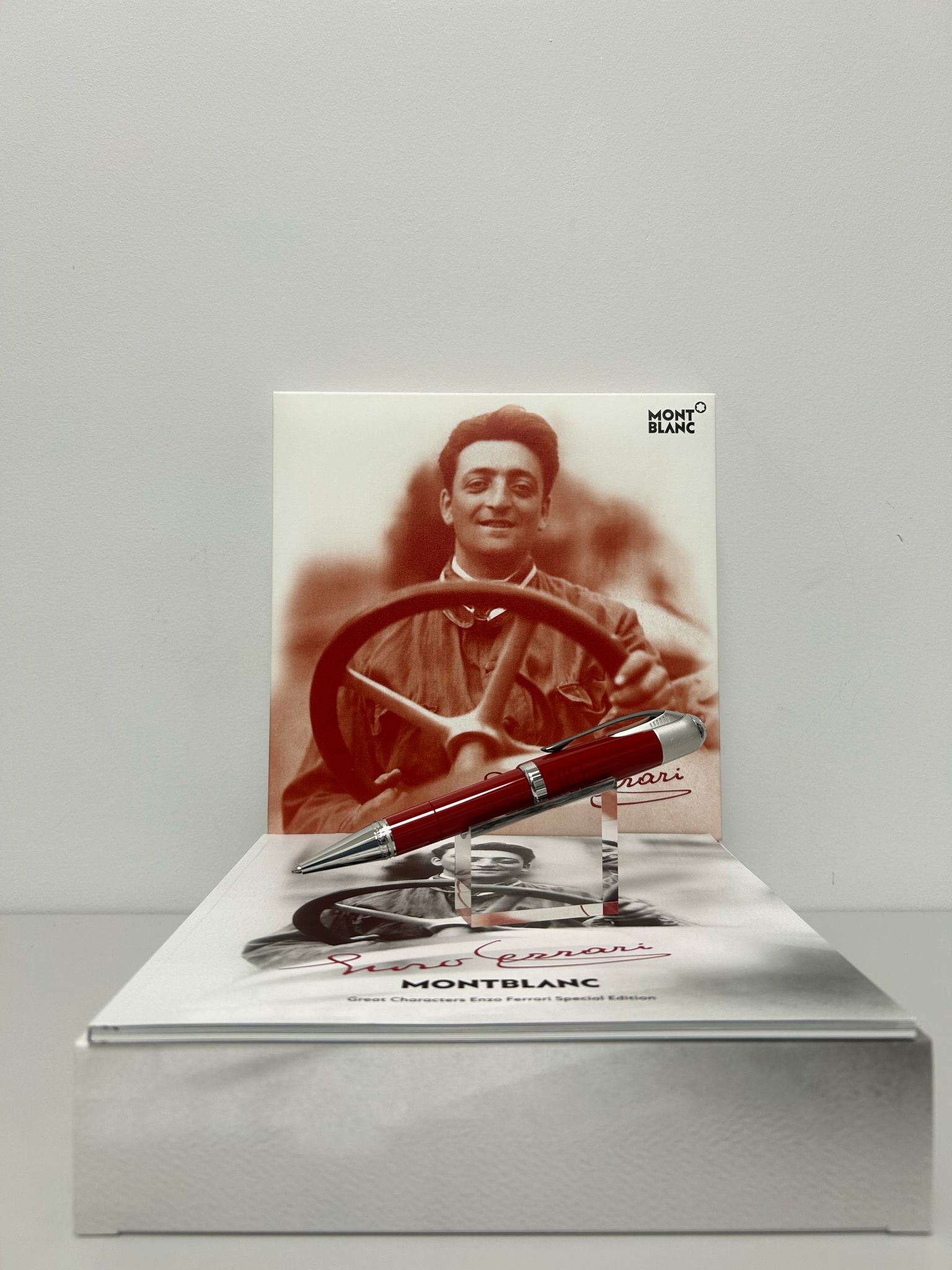 Full set GREAT CHARACTERS ENZO FERRARI SPECIAL EDITION ROLLERBALL pen