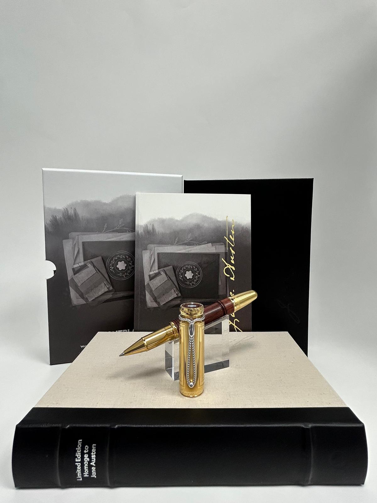 Full set WRITERS EDITION HOMAGE TO JANE AUSTEN LIMITED EDITION 1813 ROLLERBALL