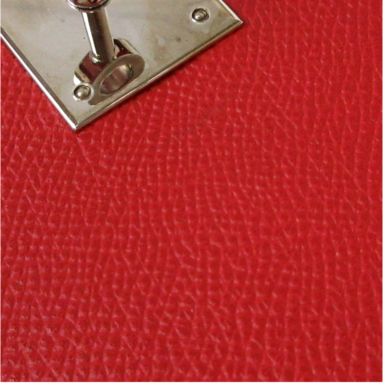 HERMÉS BIRKIN 35CM RED LEATHER HANDBAG WITH DUST BAG, CADENA (WITH KEY), AND CLOCHETTE
