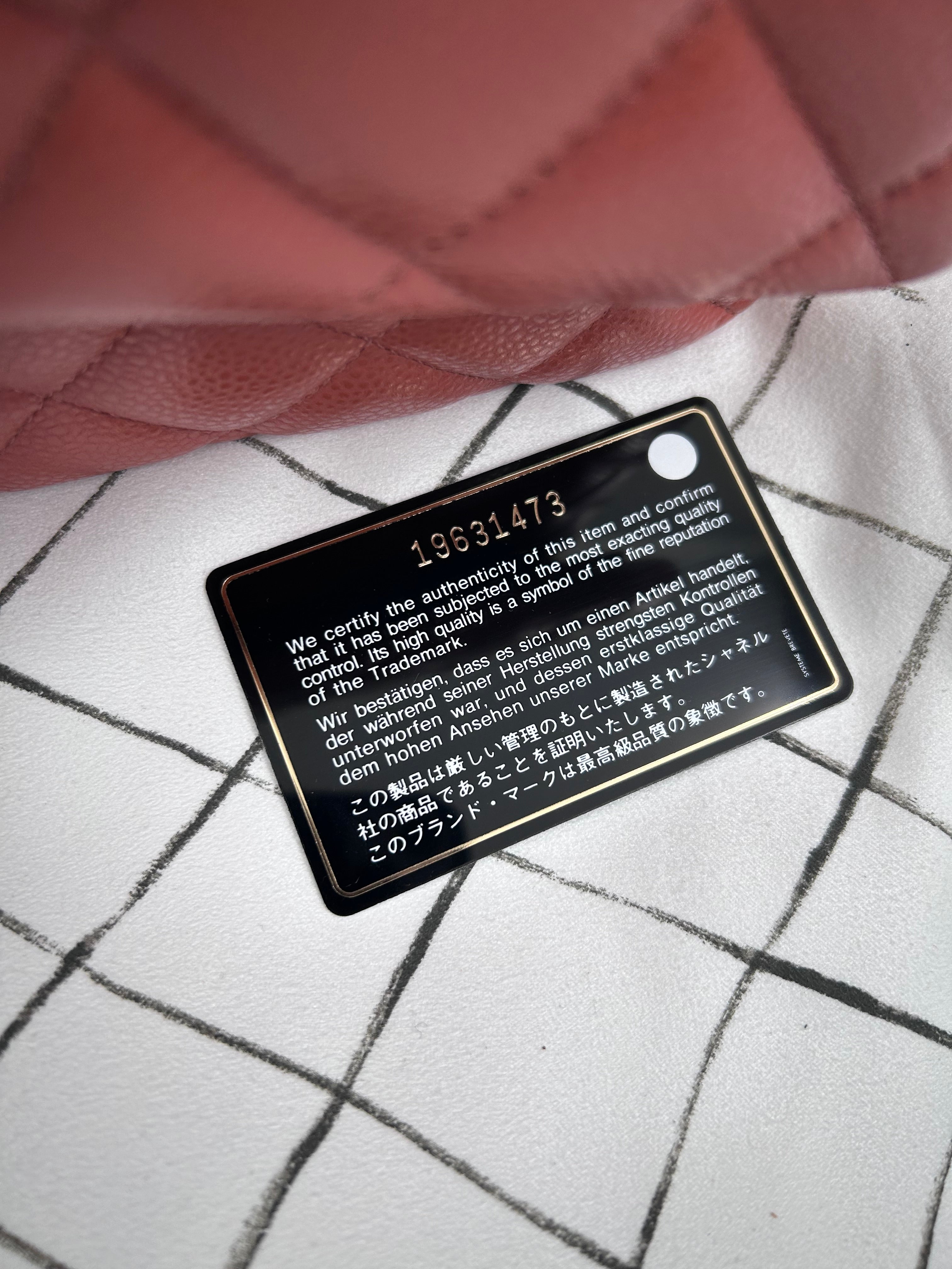 Pre-owned Chanel Jumbo Classic double flap Bag in Caramel Caviar leather with silver Hardwarer