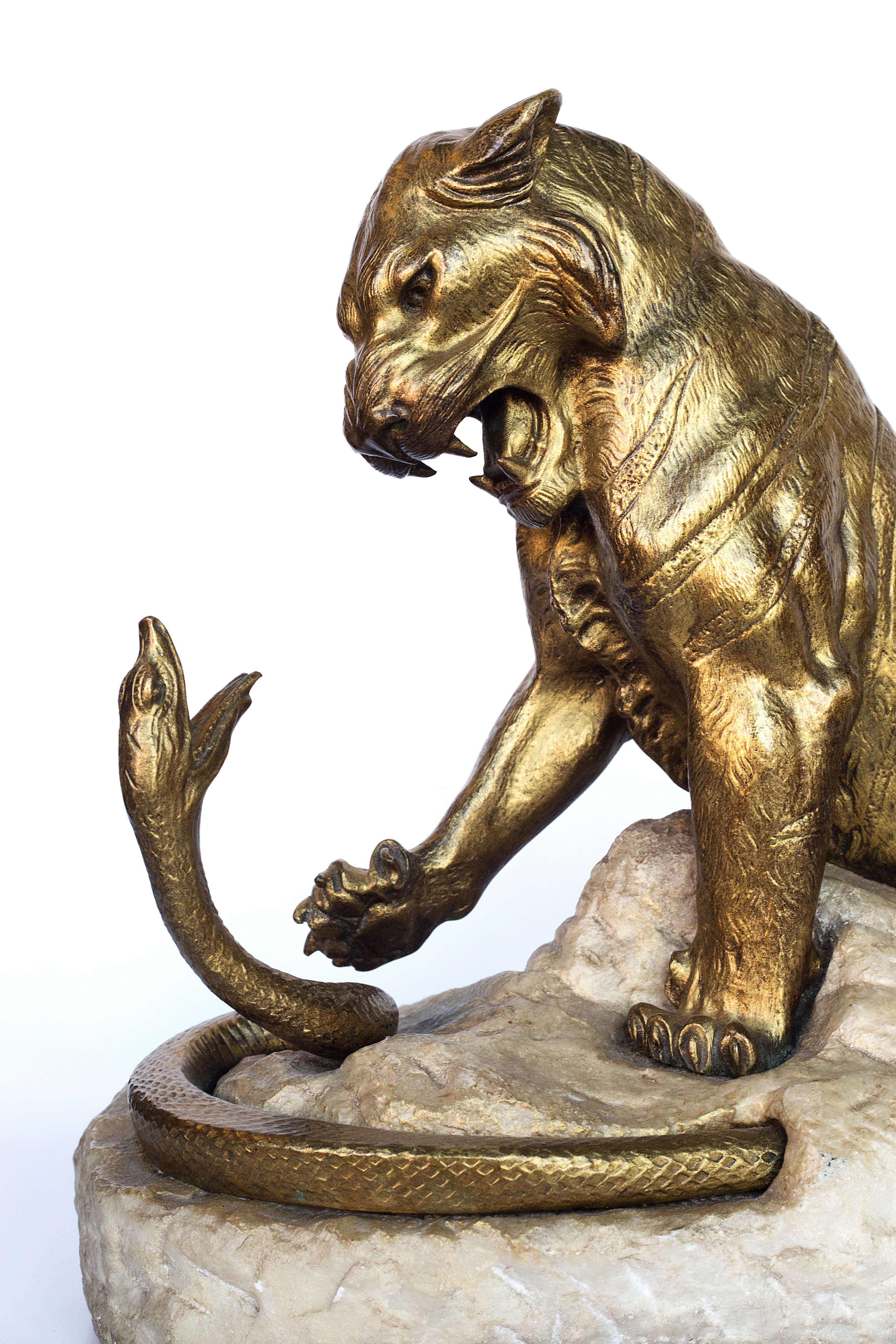 Escultura de bronce Art Déco de Robert Bousquet