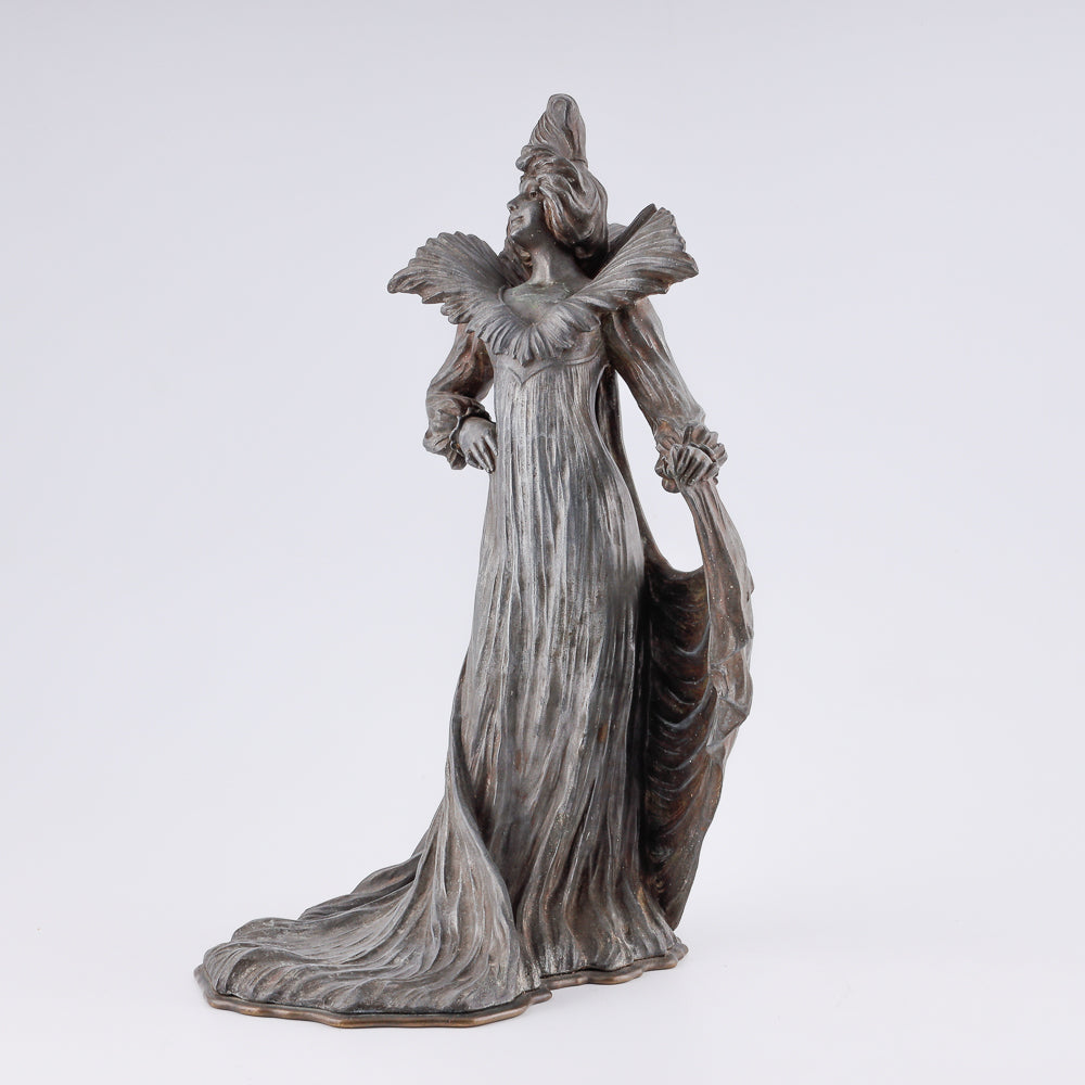 Antique figure of an Art Nouveau dancer