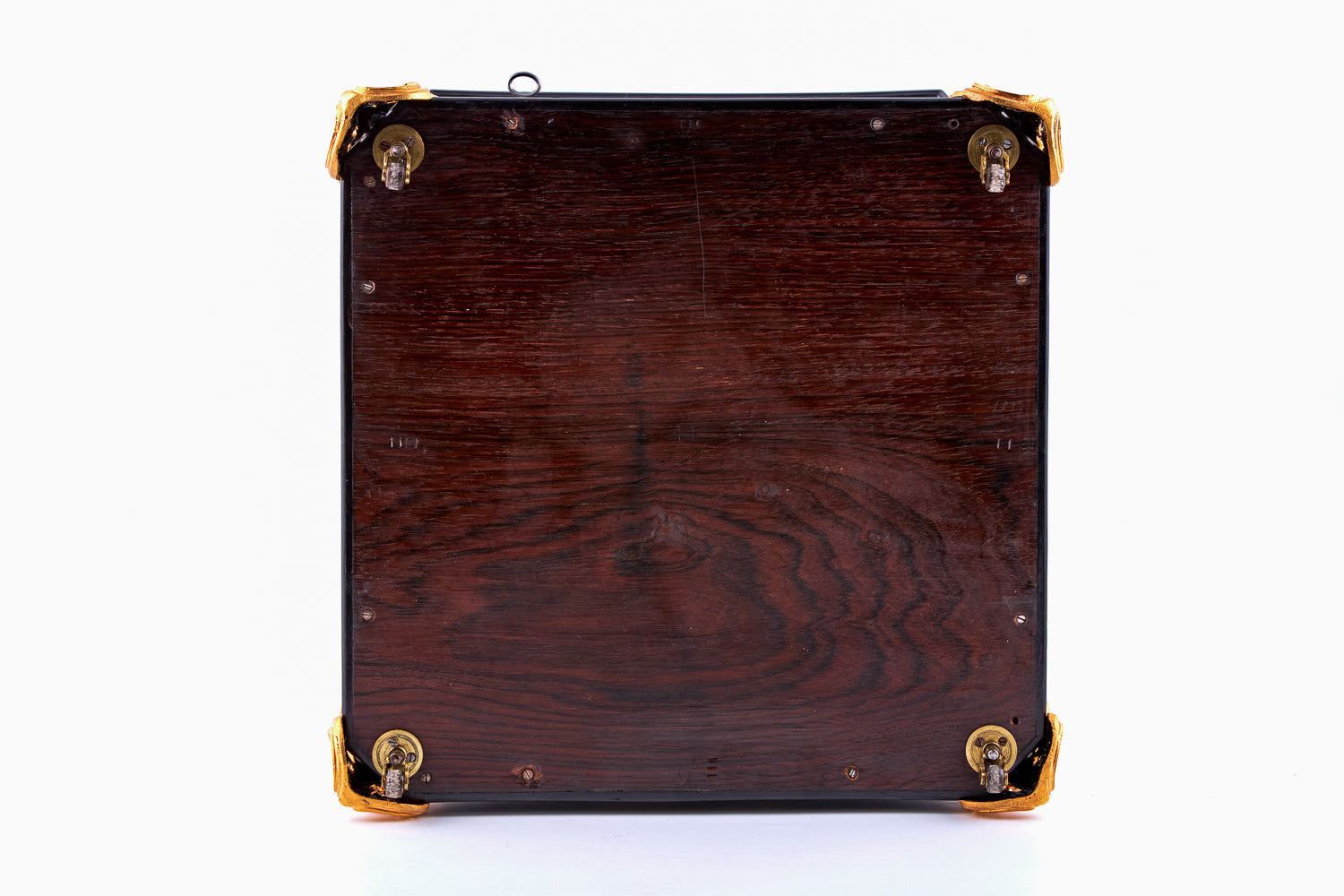 Antique 19th-century Napoleon III ebony cabinet featuring finely detailed Sèvres porcelain plaques