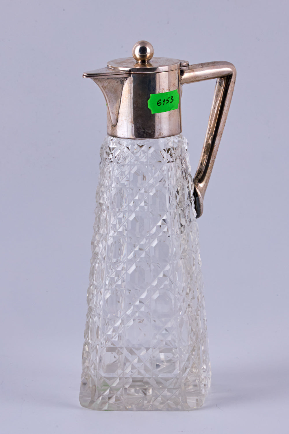 Decantador Jarra Carlet plata y cristal
