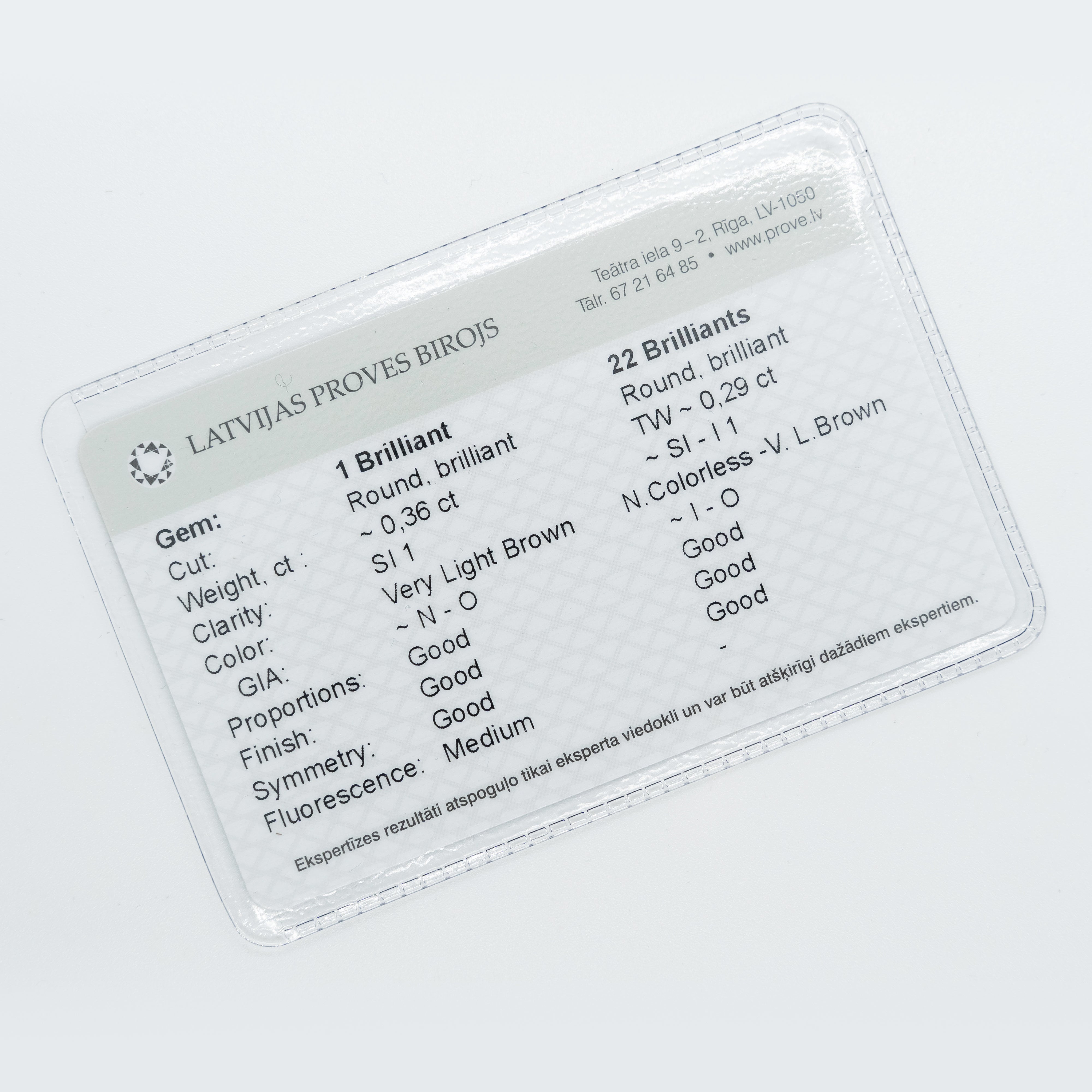 18 white gold engagement ring set with 0,65CTW of diamonds