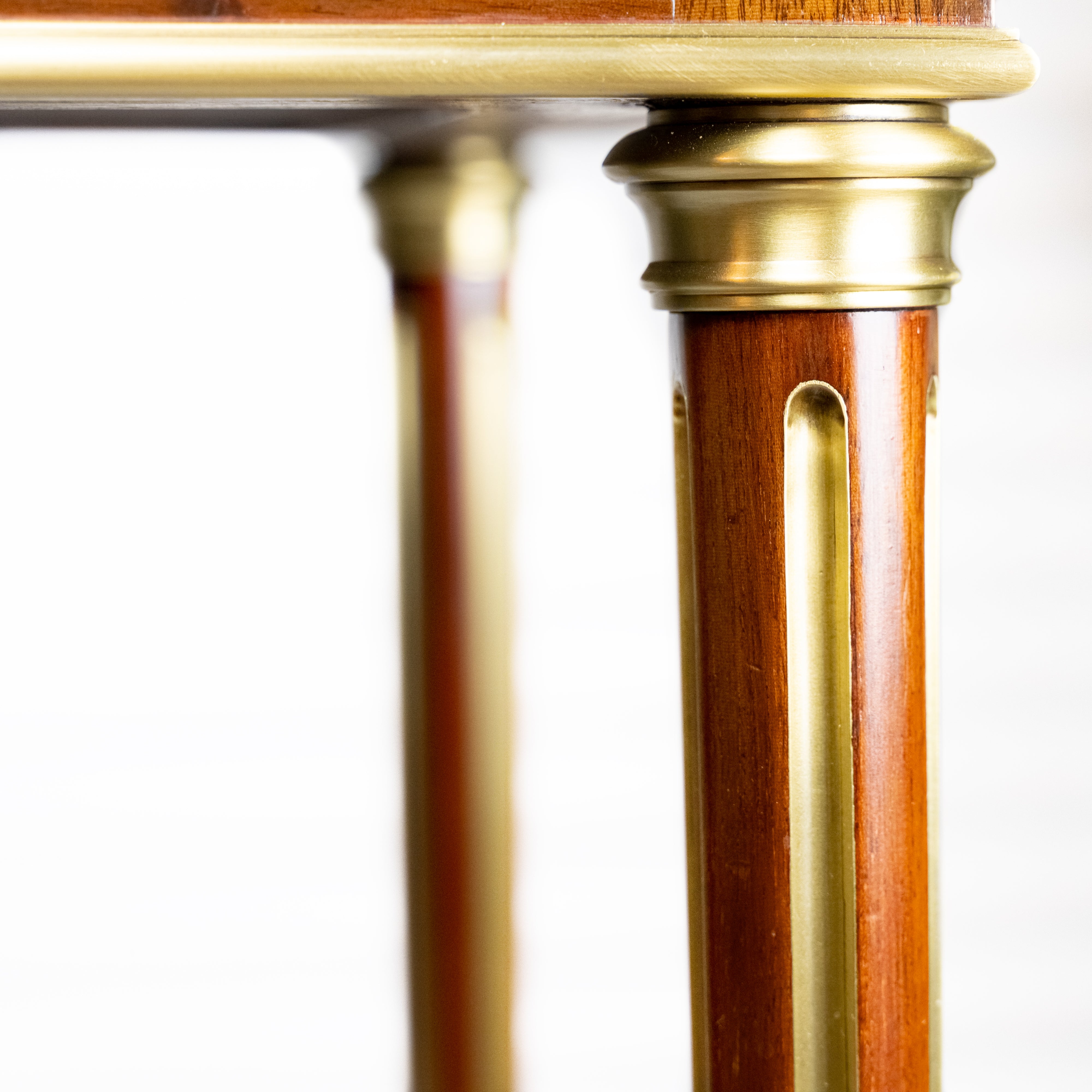Antique fine mahogany card table in the style of Jacob