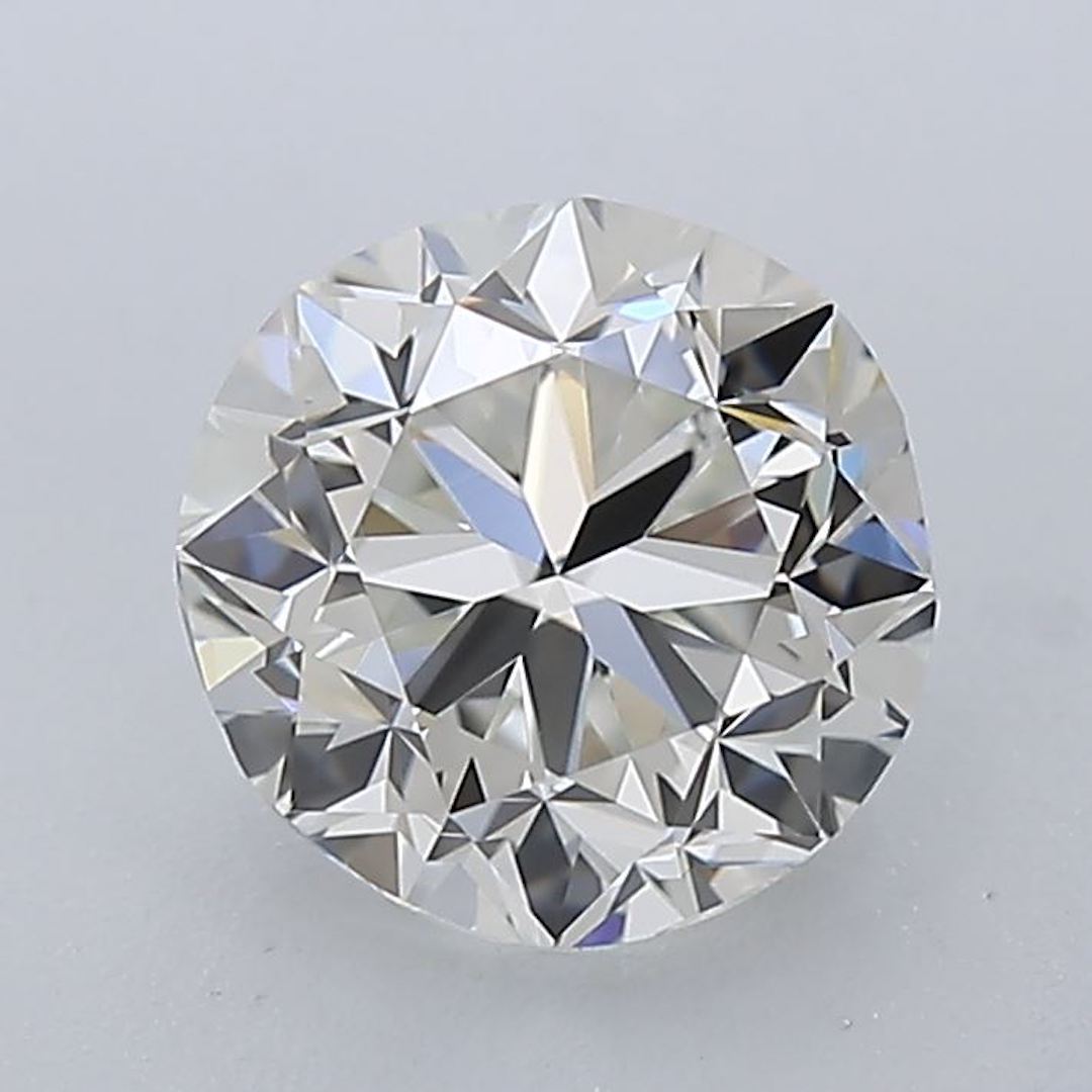GIA certified 1 carat VVS2 clarity round brilliant cut loose diamond of G color