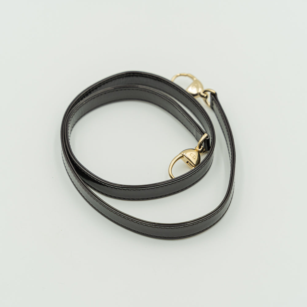 Lady Dior Medium size Totem brown lambskin handbag