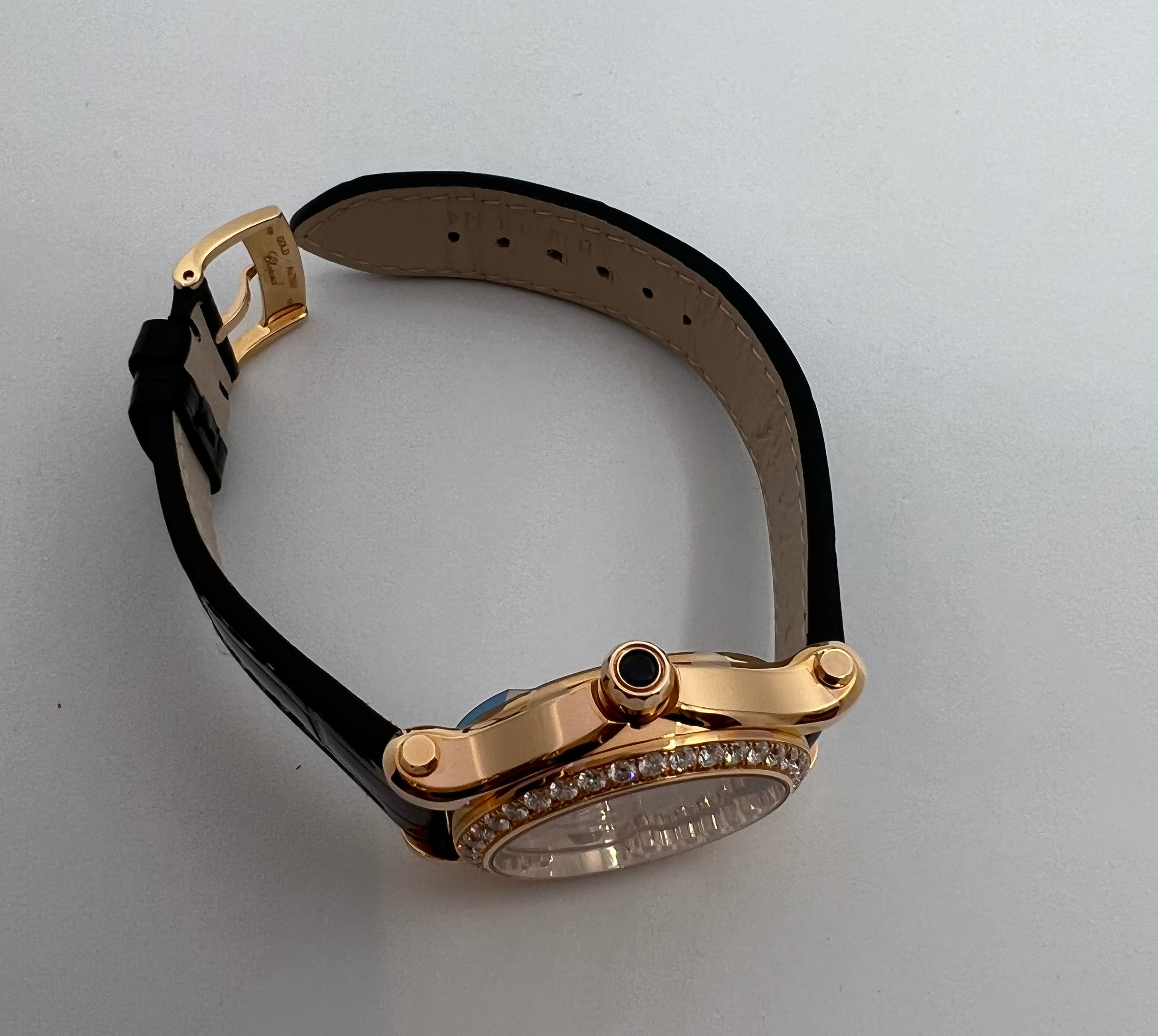 FULL SET LADIES CHOPARD HAPPY SPORT AUTOMATIC WATCH 36 MM