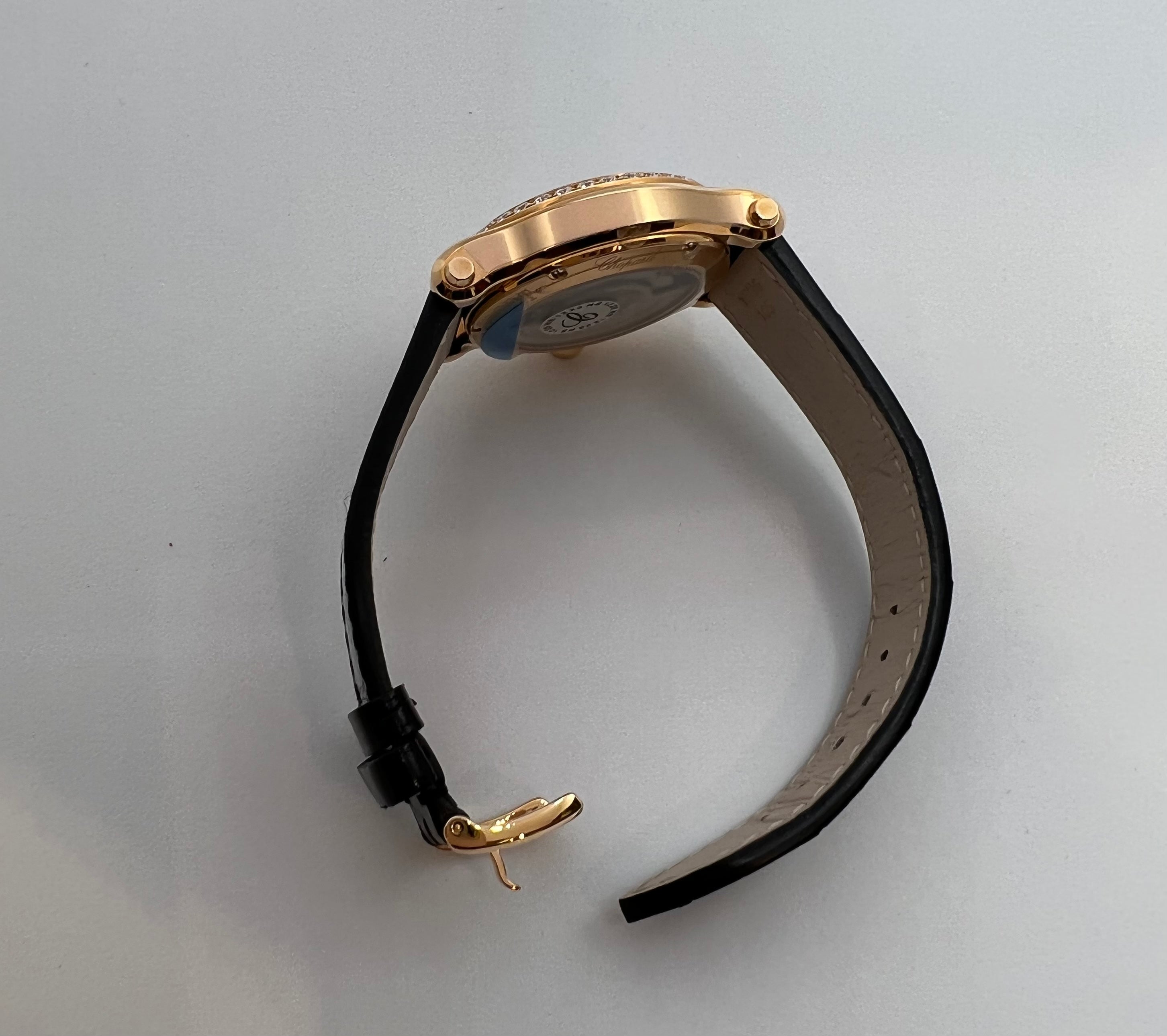 FULL SET LADIES CHOPARD HAPPY SPORT AUTOMATIC WATCH 36 MM