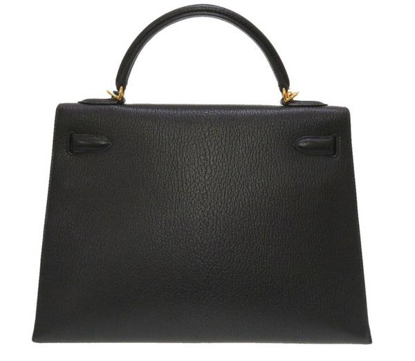 Hermes Kelly 32 Chevre Coromandel 皮革手提包