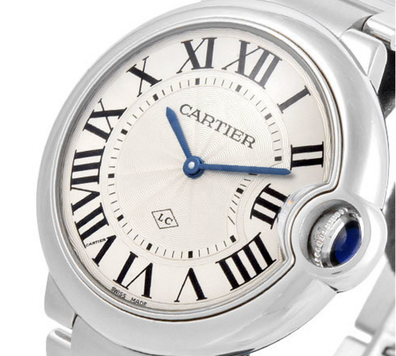 Reloj de pulsera Ballon Bleu De Cartier 2015 de 36 mm en juego completo