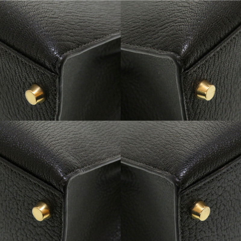 Hermes Kelly 32 Chevre Coromandel leather handbag