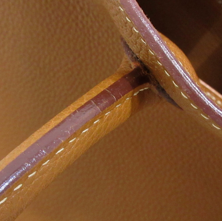 Hermés Birkin 35cm Gold Togo leather with palladium hardware
