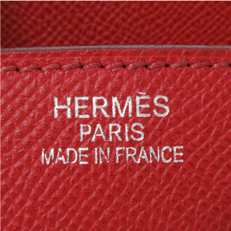 HERMÉS BIRKIN 35CM RED LEATHER HANDBAG WITH DUST BAG, CADENA (WITH KEY), AND CLOCHETTE