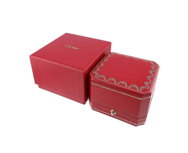Anillo Cartier Juste un clou de oro rosa de 18k con certificado y caja original