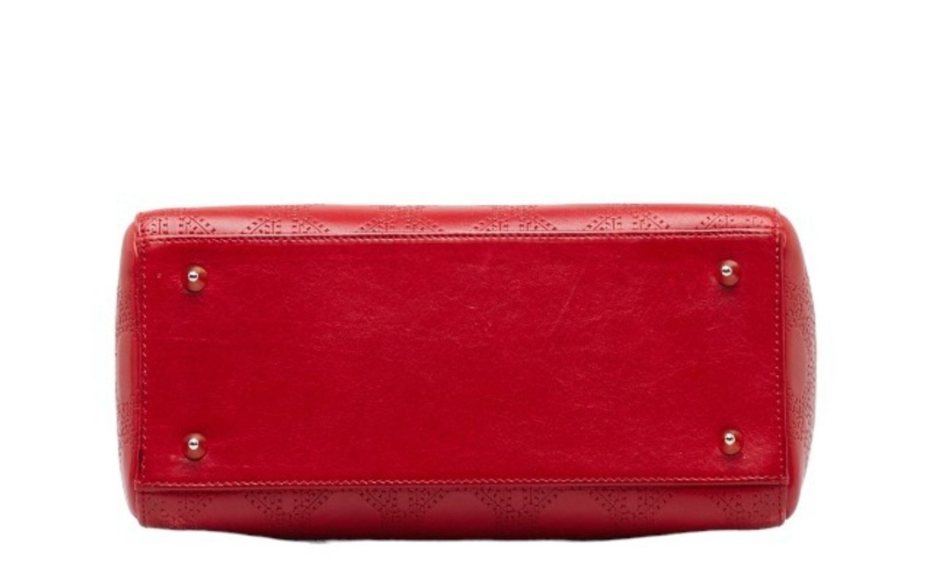 Bolso de cuero perforado de edición limitada 2017 Lady Dior de 2017 por Christian Dior