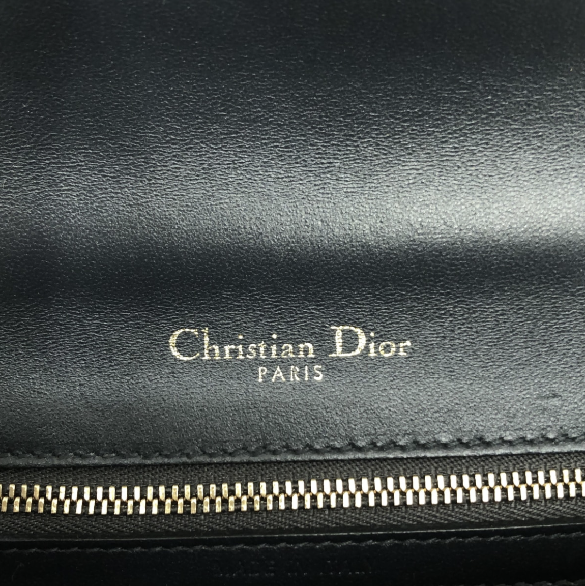 Dior Diorama in vibrant red colour crafted from metallic leather