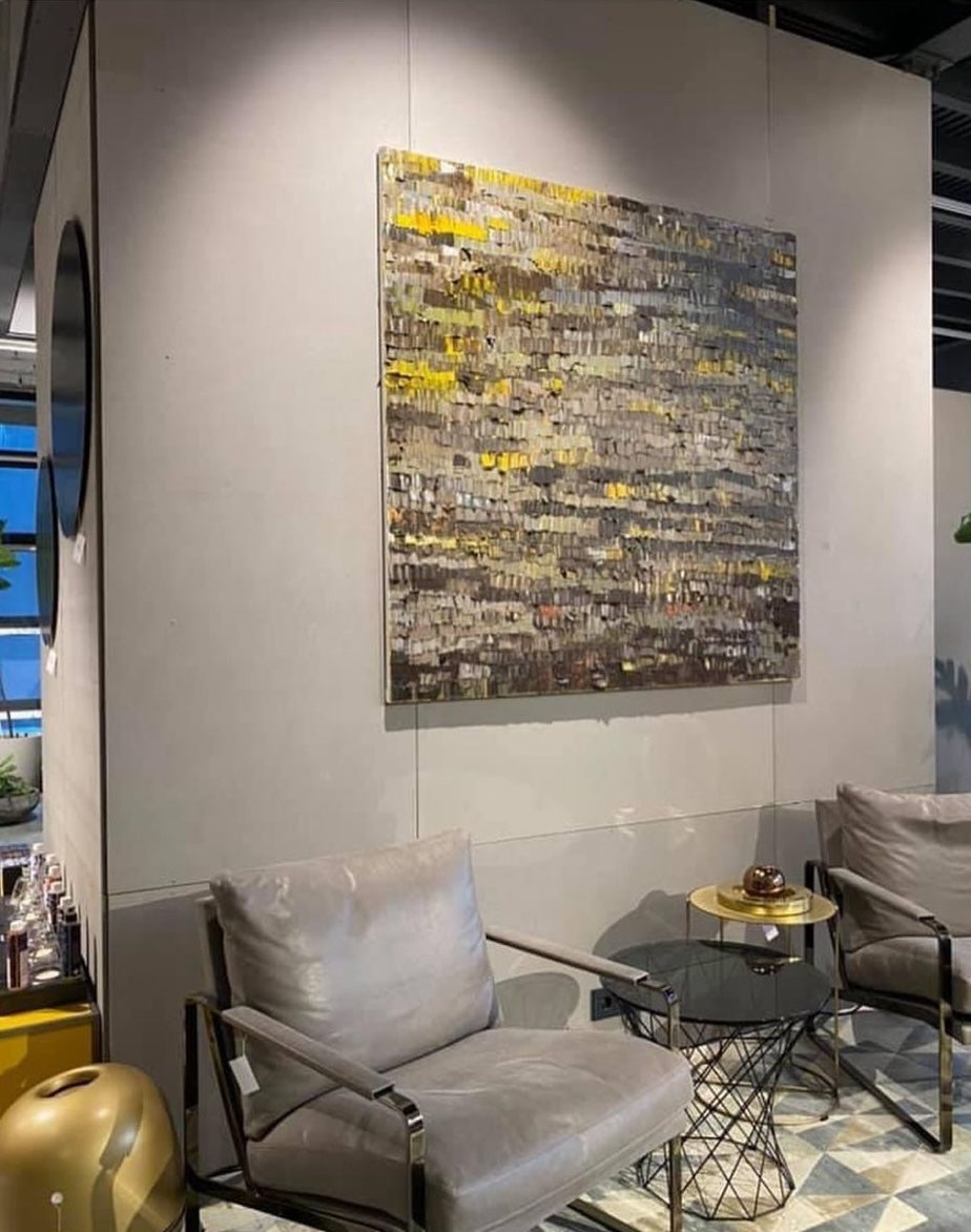 "Terra Pozzuoli" Oil on Canvas por Ieva Bondare
