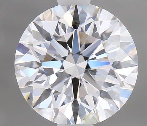 GIA certified VS1 clarity natural 1,00ct round brilliant cut loose diamond of F color