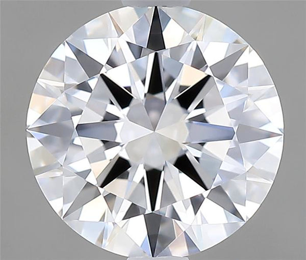 GIA certified IF clarity natural 1,32ct round brilliant cut loose diamond of D color