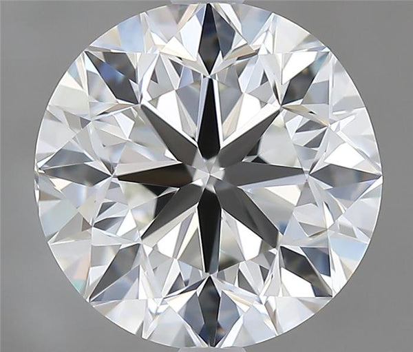 GIA certified VVS1 clarity natural 2,00ct round brilliant cut loose diamond of H color