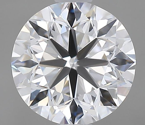 GIA certified IF clarity natural 1,00ct round brilliant cut loose diamond of D color