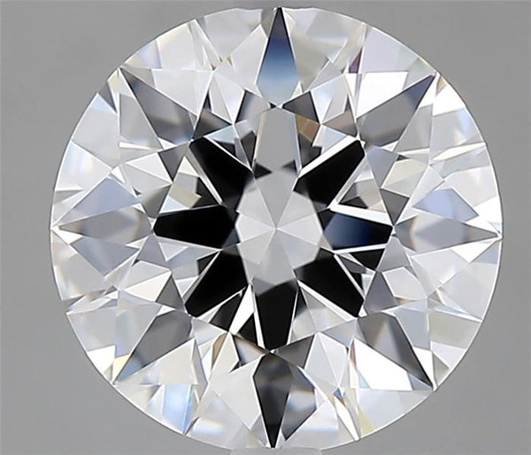 GIA certified IF clarity natural 3,00ct round brilliant cut loose diamond of E color