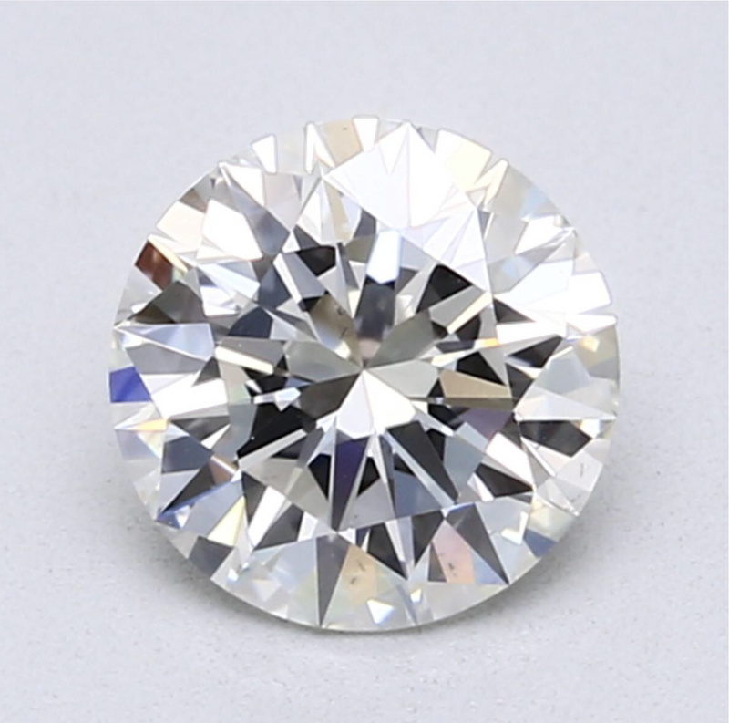 Diamante de claridad VS2 de talla redonda de color H de 1,03 quilates