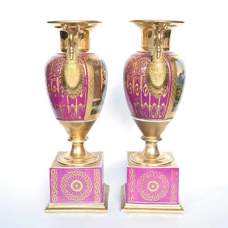 帝國風格瓷花瓶