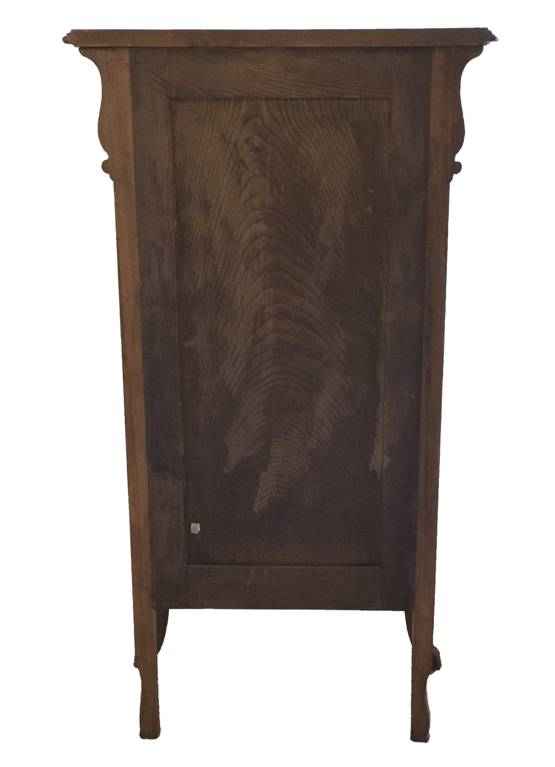Vitrina Art Nouveau de madera de nogal tallada a mano atribuida a Louis Majorelle