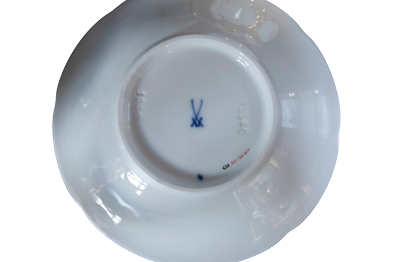 古董新巴洛克「Royal B&amp;X Englisch」由 Meissen 工廠手繪瓷茶具