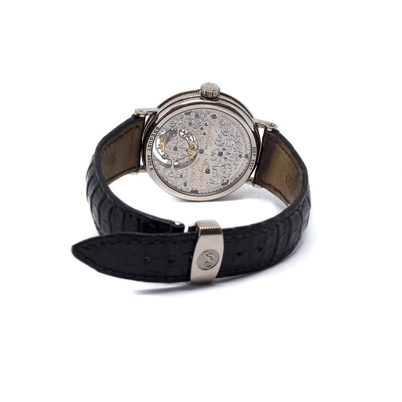 Reloj Breguet Tourbillon de oro blanco de 18 quilates para hombre de la colección Grand Complication