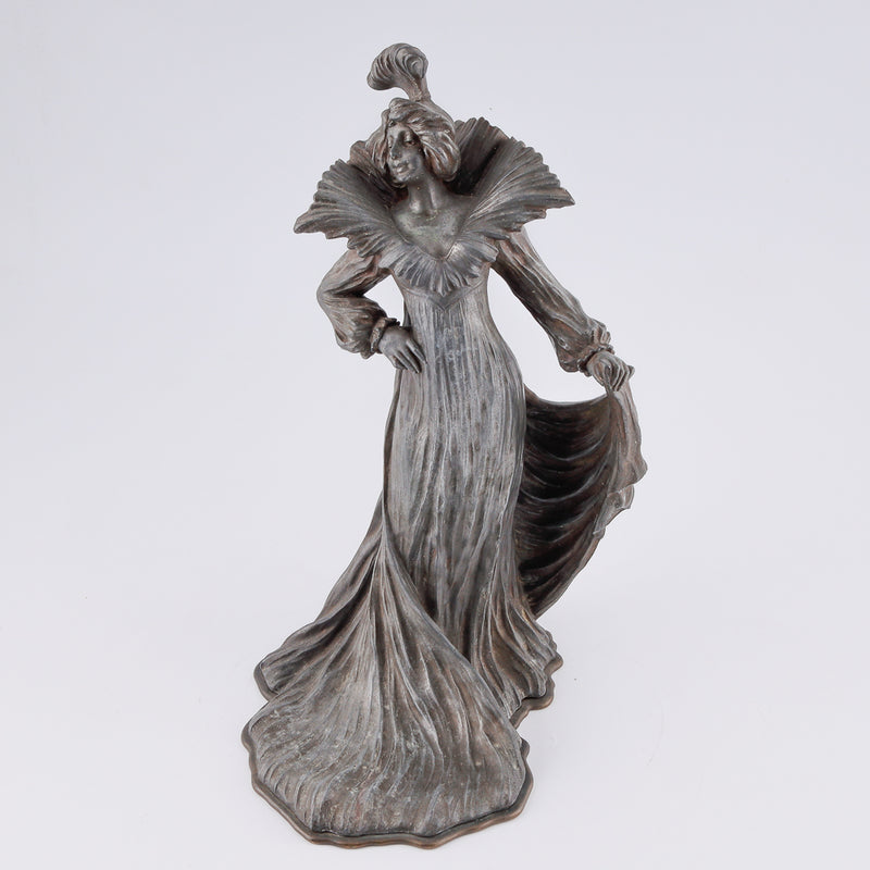 Antique figure of an Art Nouveau dancer