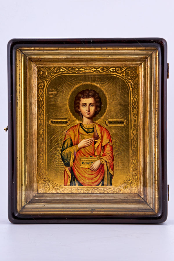 Icon of saint Panteleon