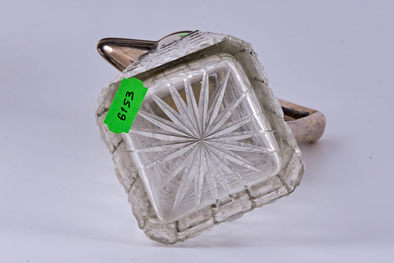 Silver and crystal Carlet Jug Decanter