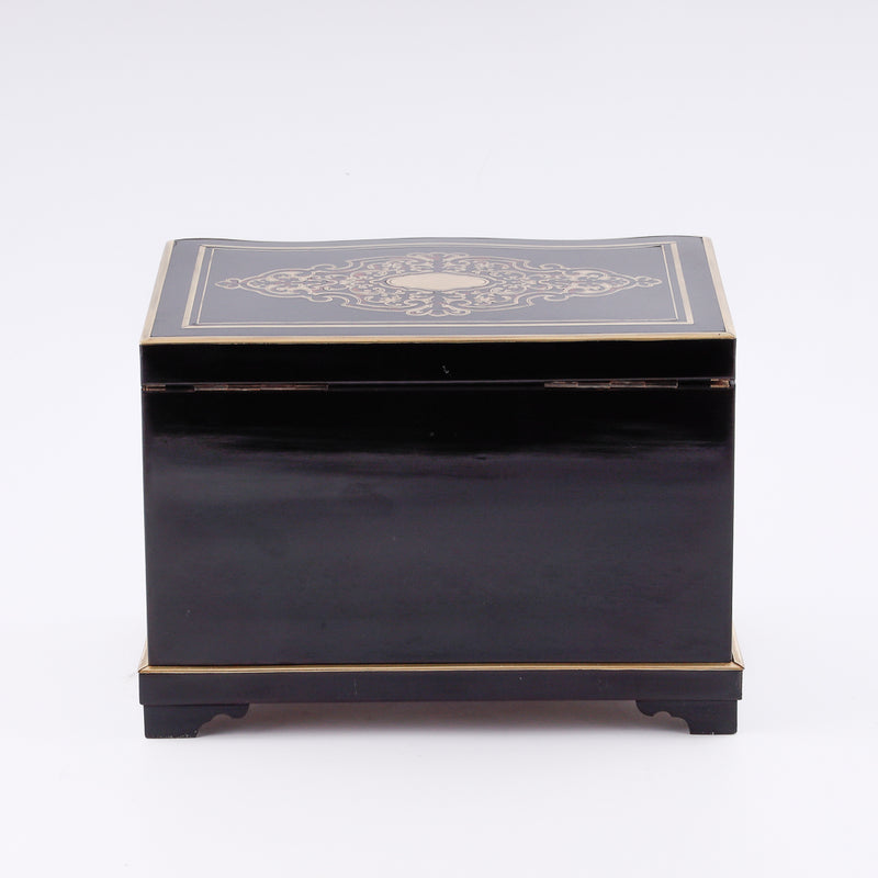 Mid 19th century Napoleon 3 Boulle cigar humidor