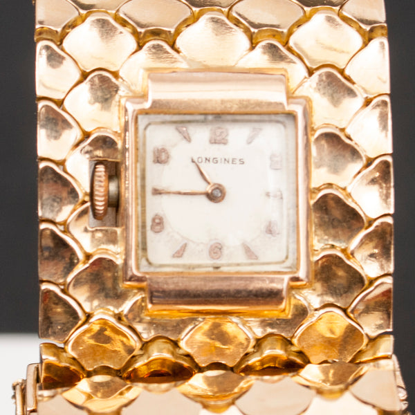 浪琴錶極為罕見的女士復古腕錶