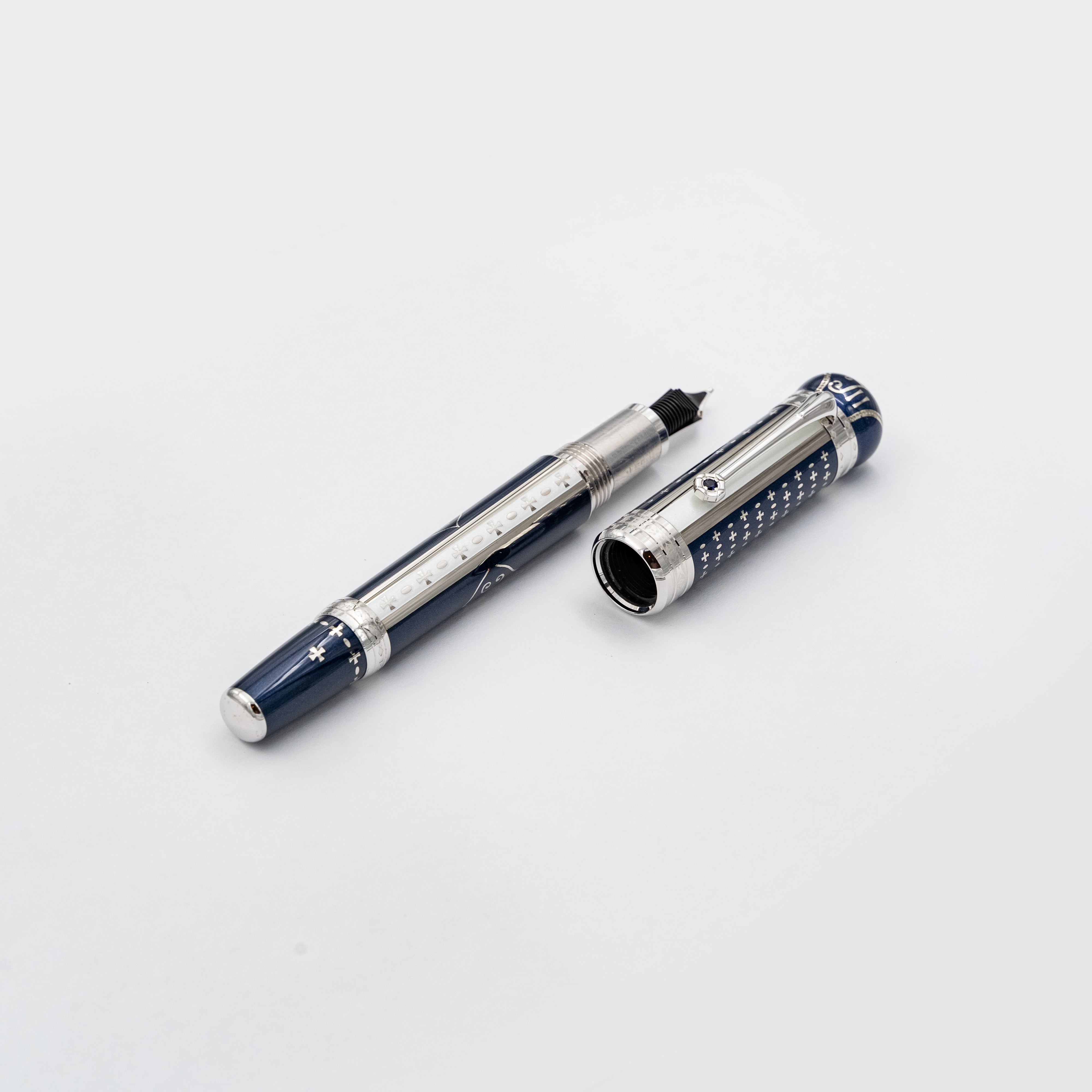 Montblanc Juego completo Patron of Art Edición limitada 888 Pluma estilográfica Joseph II