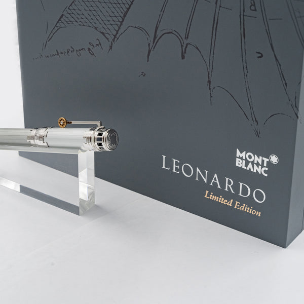 Pluma estilográfica Montblanc Full set edición limitada Leonardo 3000 No. 2634.