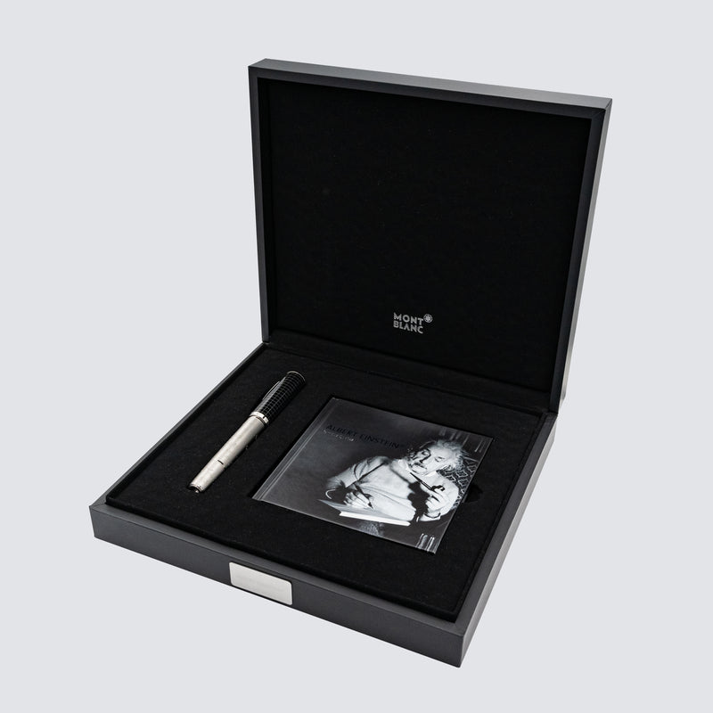 Montblanc Full set Limited edition 3000 Albert Einstein platinum-plated fountain pen
