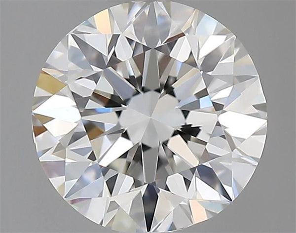 GIA certified 1.00 ct VVS2 clarity round brilliant cut loose diamond of H color