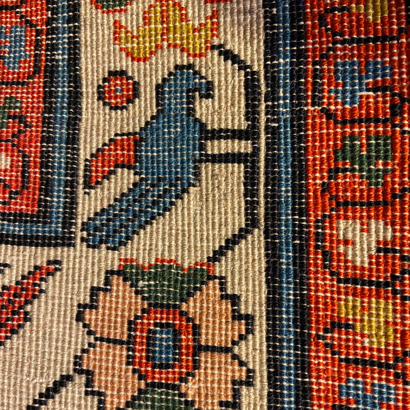 來自希爾萬省的復古北高加索“Boteh”地毯