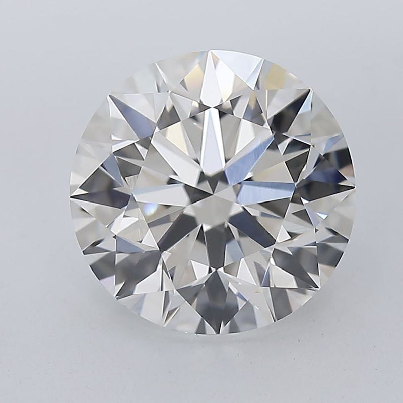 Diamante suelto redondo de talla brillante de 2,40 quilates con certificación GIA de claridad IF y color D